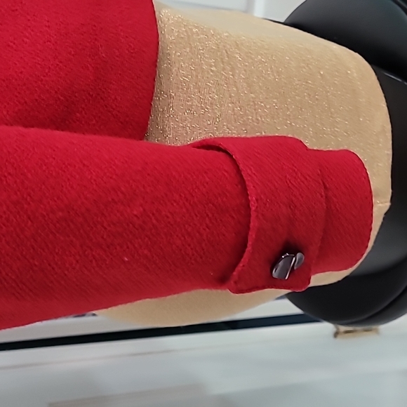 Wool Red Jacket S - Picture 3 of 10